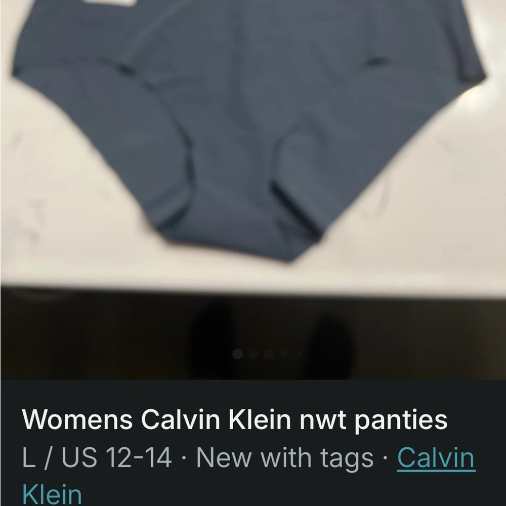 Calvin Klein Women's Slate Blue Intimates